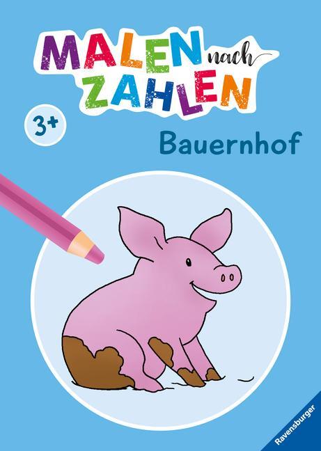 Cover: 9783473489749 | Malen nach Zahlen ab 3: Bauernhof | Taschenbuch | 24 S. | Deutsch