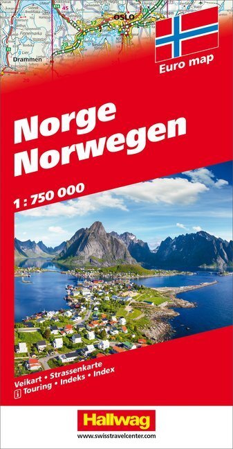 Cover: 9783828308879 | Norwegen Strassenkarte, 1:750 000 | (Land-)Karte | Gefalzt | Deutsch