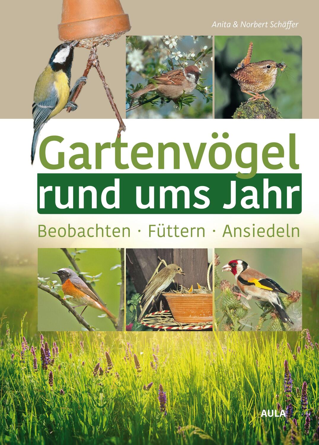Cover: 9783891048436 | Gartenvögel rund ums Jahr | Beobachten - Füttern - Ansiedeln | Buch