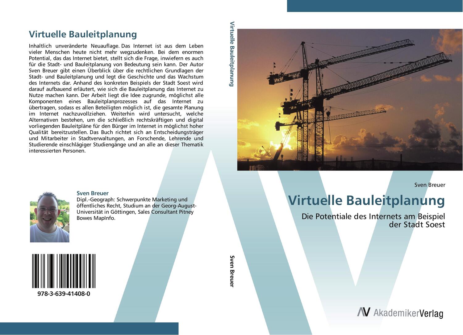 Cover: 9783639414080 | Virtuelle Bauleitplanung | Sven Breuer | Taschenbuch | Paperback