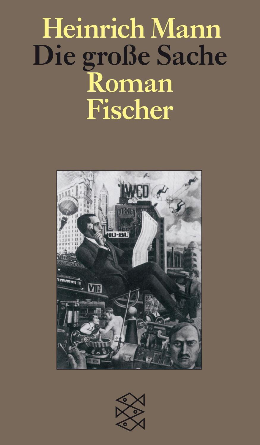 Cover: 9783596033324 | Die große Sache | Heinrich Mann | Taschenbuch | Deutsch | 2015