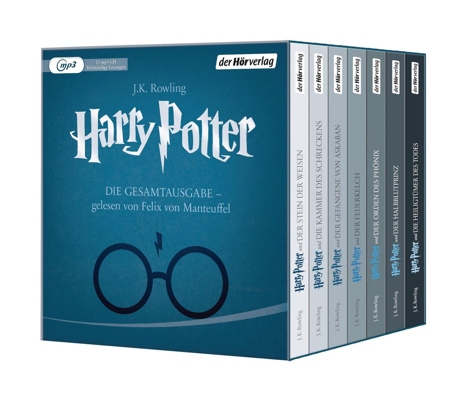 Cover: 9783844524741 | Harry Potter - Die Gesamtausgabe - gelesen von Felix von Manteuffel
