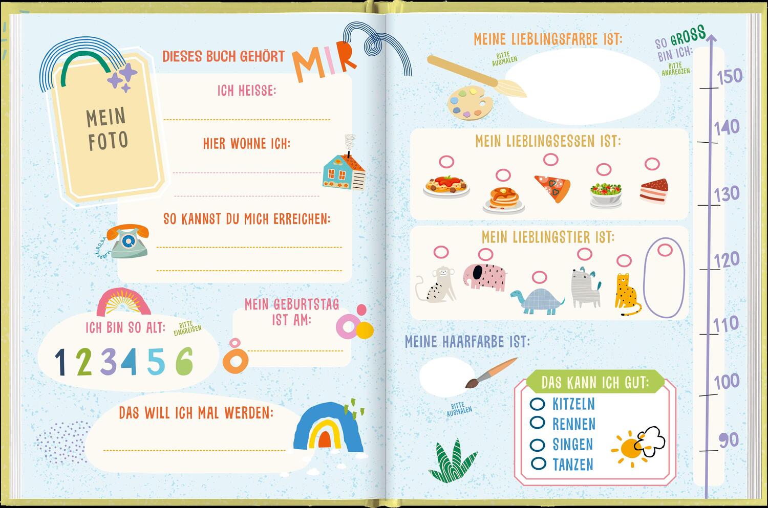Bild: 4260308344688 | Meine Kindergartenfreunde | Kindergarten Freundebuch | Pattloch Verlag