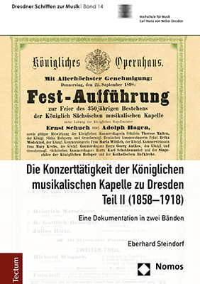 Cover: 9783828846265 | Die Konzerttätigkeit der Königlichen musikalischen Kapelle zu...