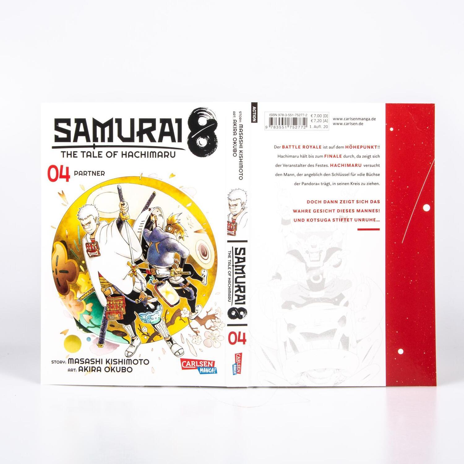 Bild: 9783551752772 | Samurai8 4 | Masashi Kishimoto (u. a.) | Taschenbuch | Samurai8 | 2020
