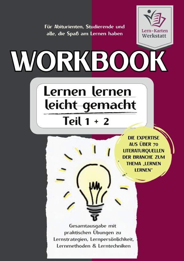 Cover: 9783759841636 | Workbook im Miniformat I Lernen lernen leicht gemacht | Sabine Voitl