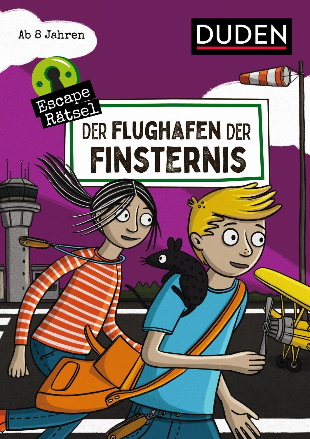 Cover: 9783411770632 | Escape-Rätsel - Der Flughafen der Finsternis | Janine Eck (u. a.)
