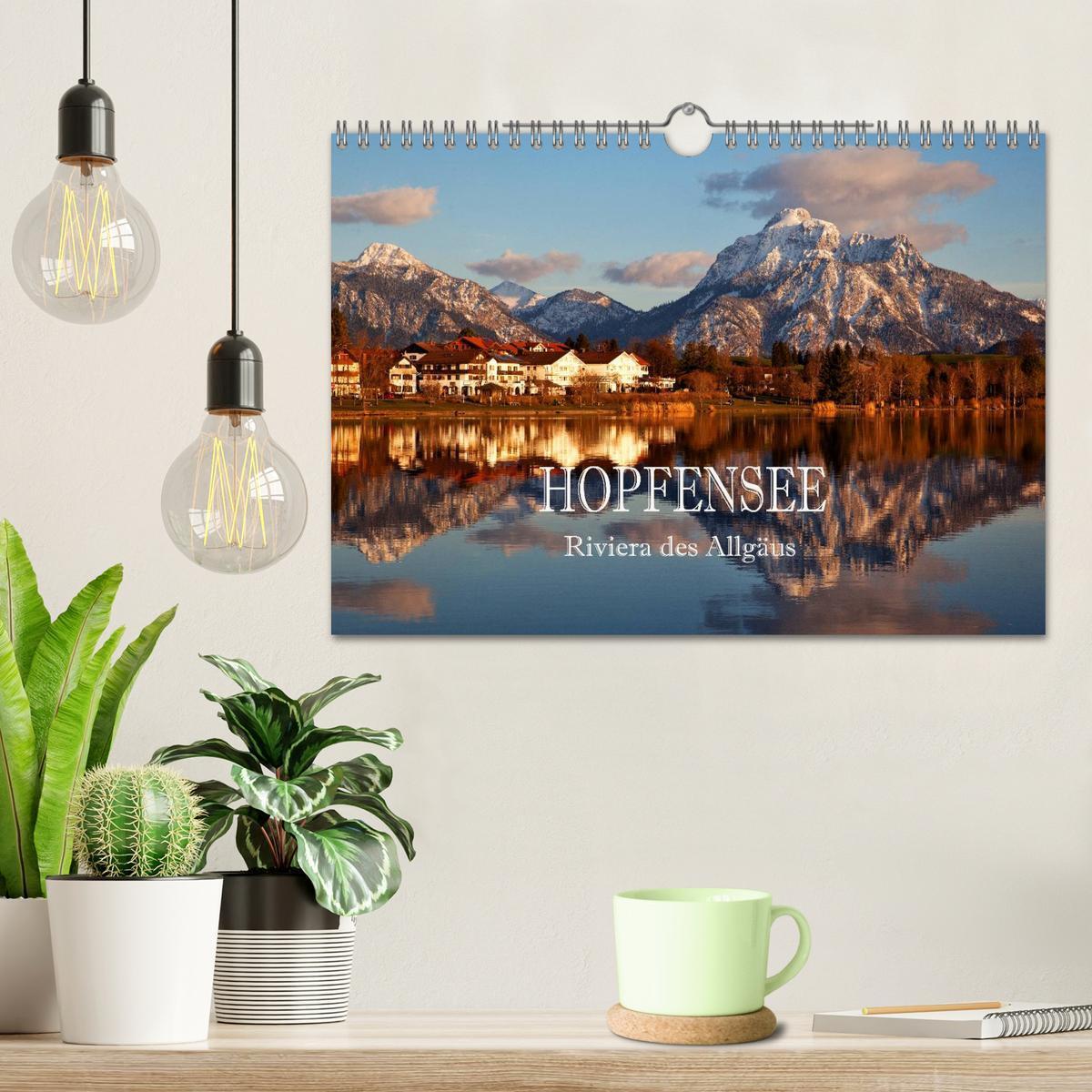 Bild: 9783435485390 | Hopfensee - Riviera des Allgäus (Wandkalender 2025 DIN A4 quer),...