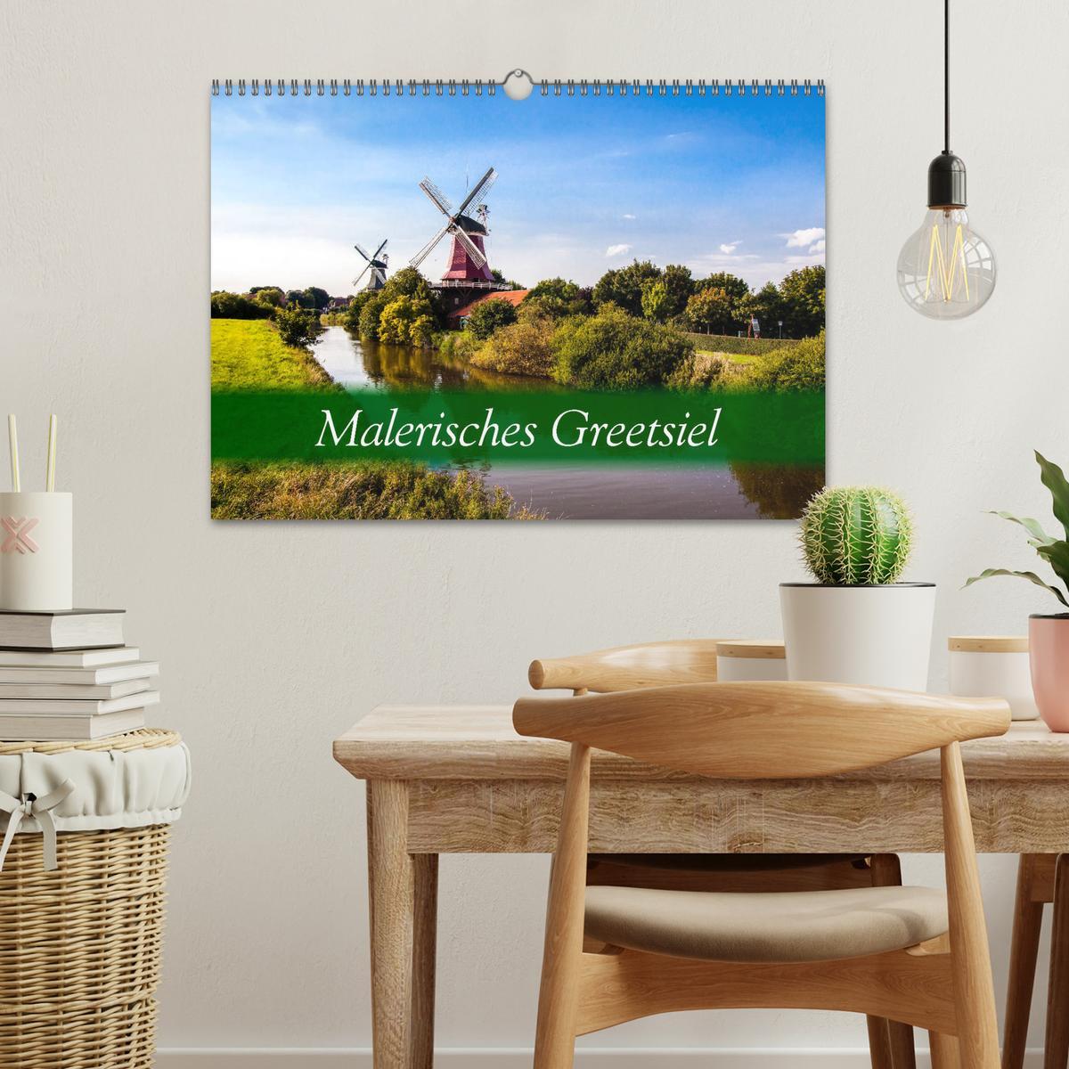 Bild: 9783435487202 | Malerisches Greetsiel (Wandkalender 2025 DIN A3 quer), CALVENDO...