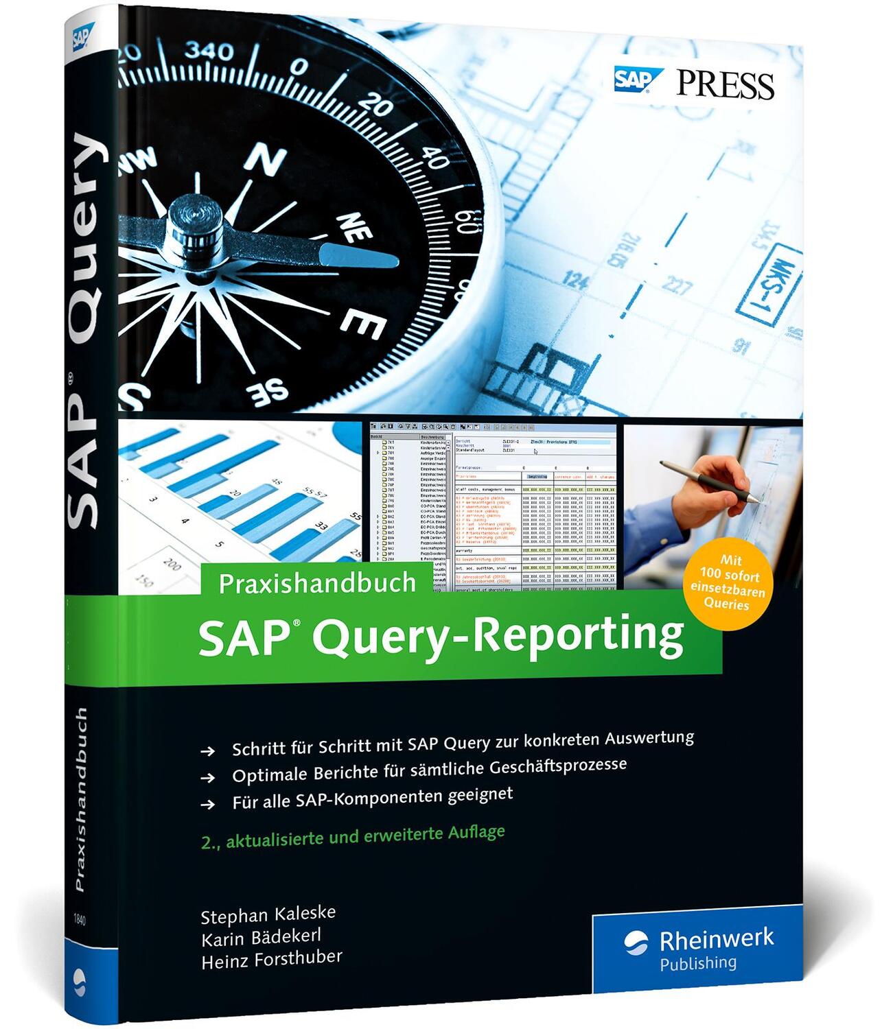 Cover: 9783836218405 | Praxishandbuch SAP Query-Reporting | Stephan Kaleske (u. a.) | Buch