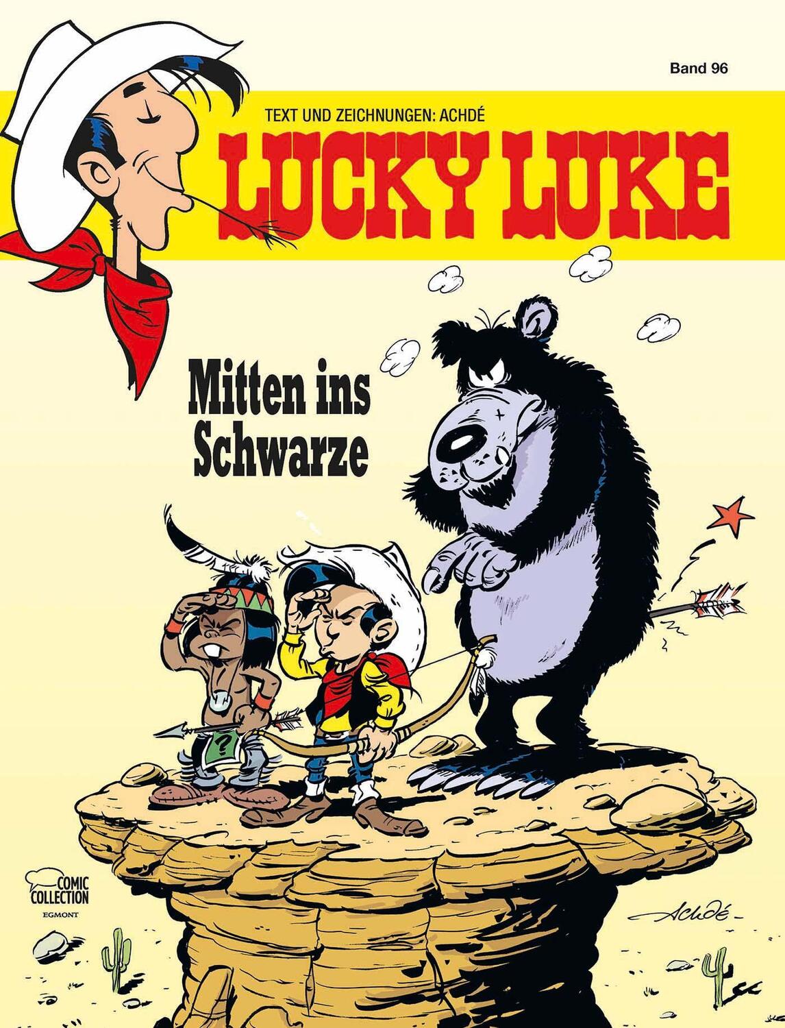 Cover: 9783770439881 | Lucky Luke 96 | Mitten ins Schwarze | Achdé | Buch | Lucky Luke | 2018