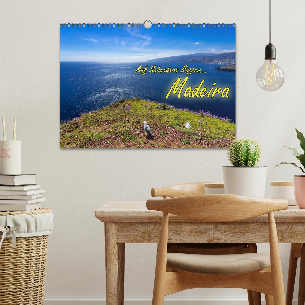 Bild: 9783435278145 | Auf Schusters Rappen... Madeira (Wandkalender 2025 DIN A3 quer),...