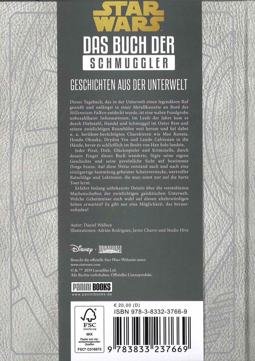 Rückseite: 9783833237669 | Star Wars: Das Buch der Schmuggler | Geschichten aus der Unterwelt