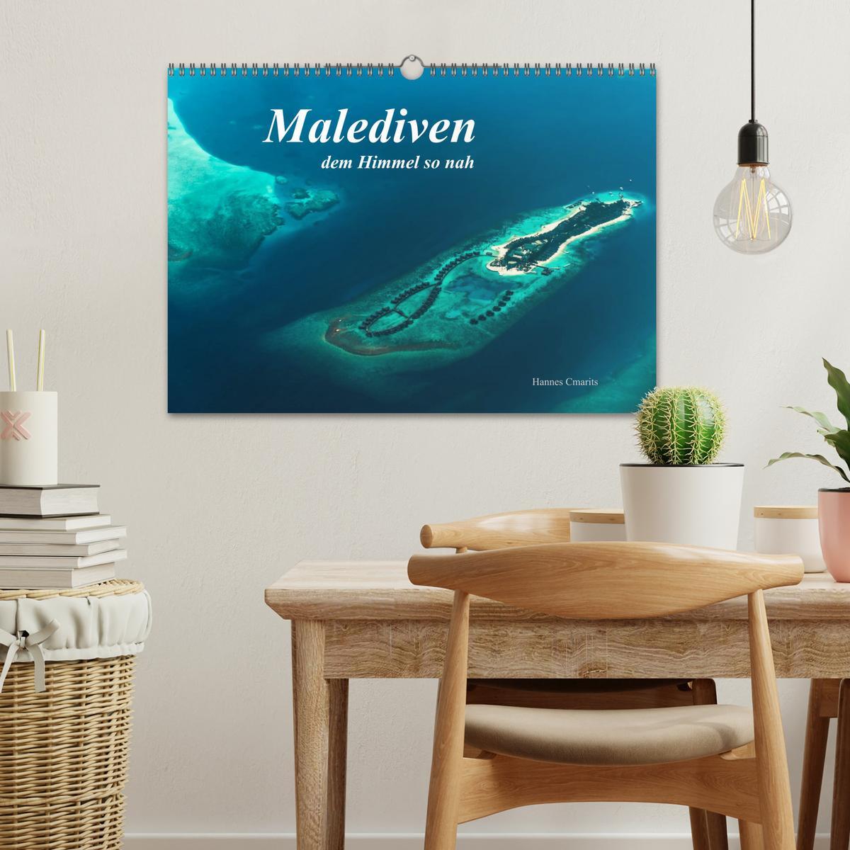 Bild: 9783435708727 | Malediven - dem Himmel so nah (Wandkalender 2025 DIN A3 quer),...