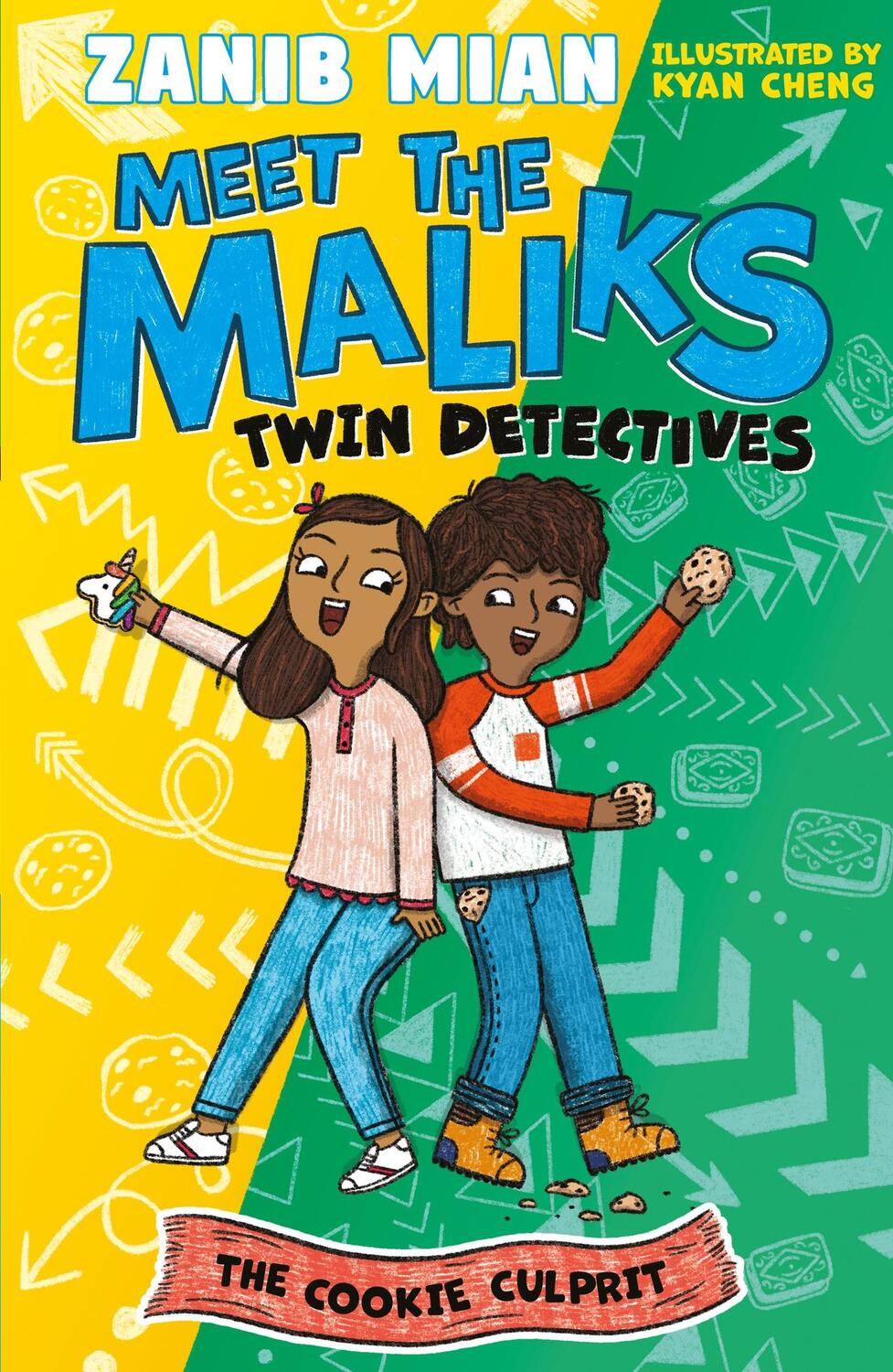 Cover: 9781444923674 | Meet the Maliks 01  Twin Detectives: The Cookie Culprit | Zanib Mian