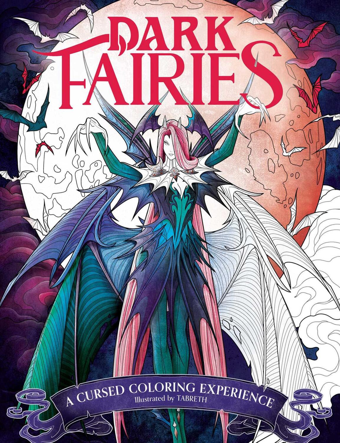 Cover: 9781667206295 | Dark Fairies Coloring | A Cursed Coloring Experience | Taschenbuch