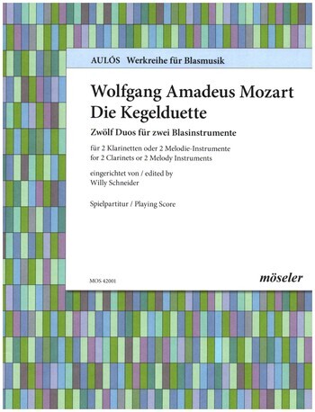 Cover: 9790203745013 | Kegelduette | Wolfgang Amadeus Mozart | Buch | EAN 9790203745013