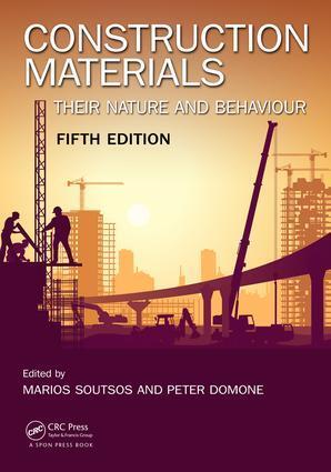 Cover: 9781498741101 | Construction Materials | Their Nature and Behaviour, Fifth Edition