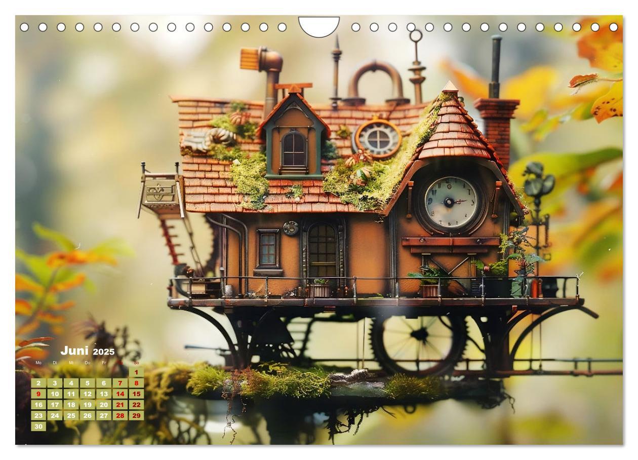 Bild: 9783435972166 | Miniaturwelt Faszinierend winzige Häuser im Steampunk-Stil...