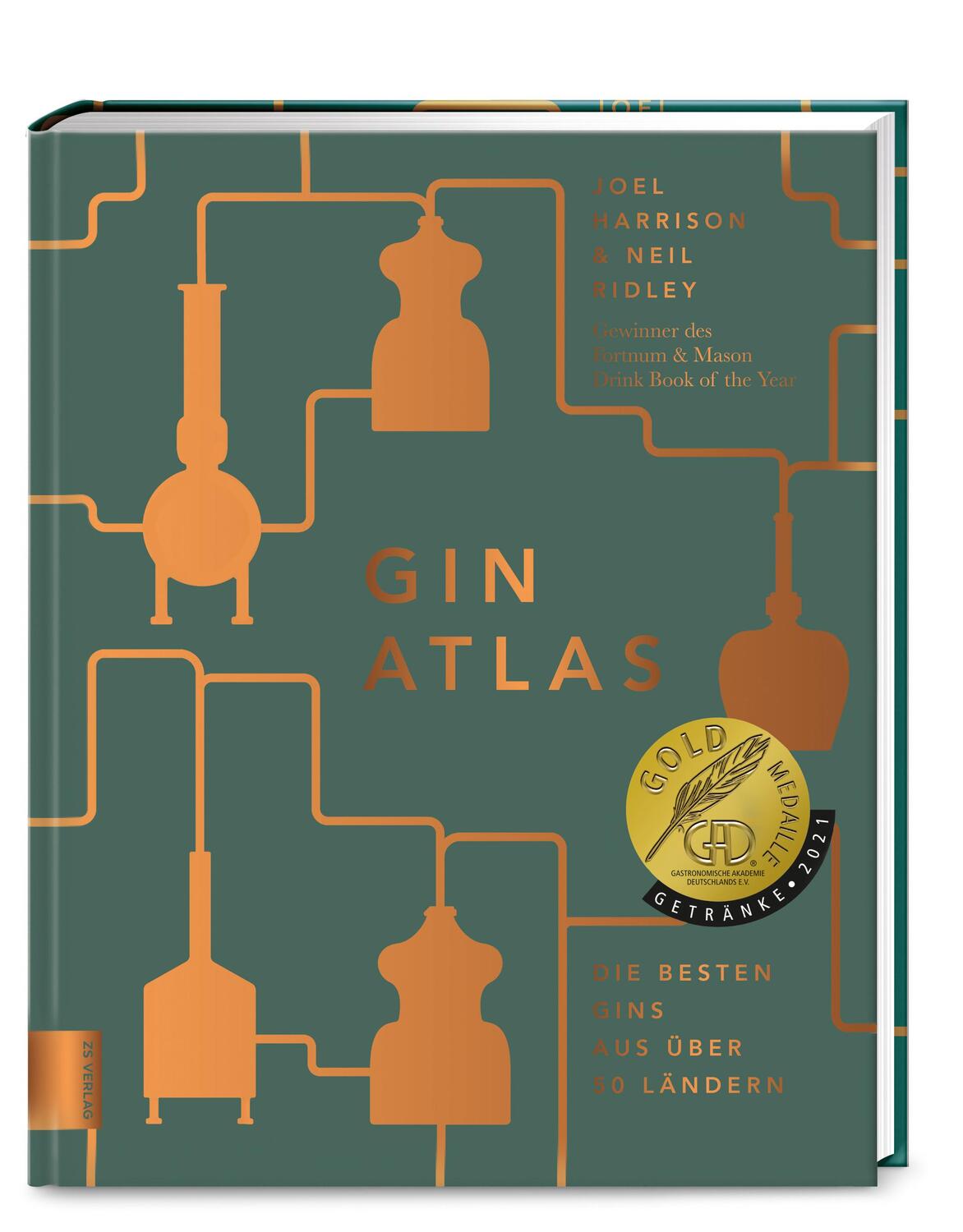 Cover: 9783965840713 | Gin Atlas | Die besten Gins aus über 50 Ländern | Harrison (u. a.)