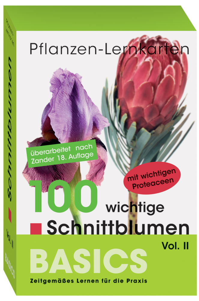 Cover: 9783939868347 | Pflanzen-Lernkarten, Die 100 wichtigsten Schnittblumen. Vol.2 | Haake