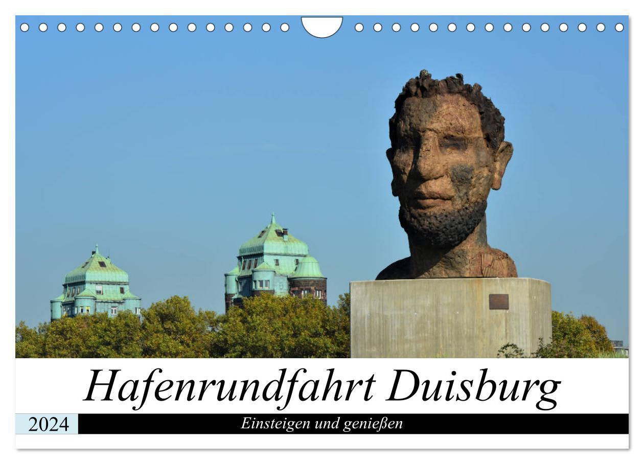 Cover: 9783383114960 | Hafenrundfahrt Duisburg (Wandkalender 2024 DIN A4 quer), CALVENDO...