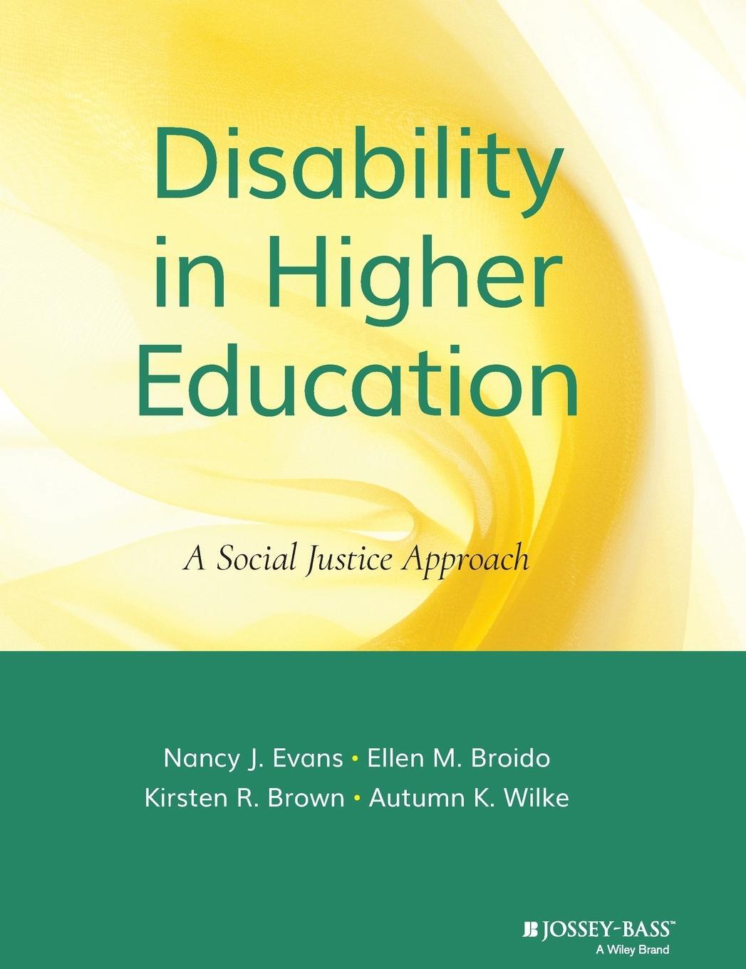 Cover: 9781118018224 | Disability in Higher Education | A Social Justice Approach | Buch