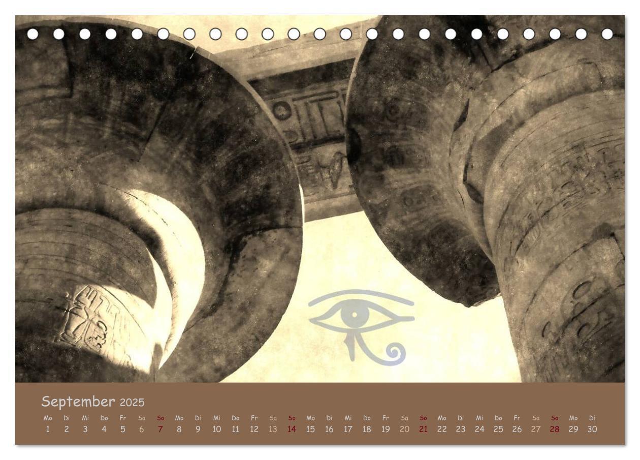 Bild: 9783435812790 | Ägypten Nostalgie &amp; Antike 2025 (Tischkalender 2025 DIN A5 quer),...