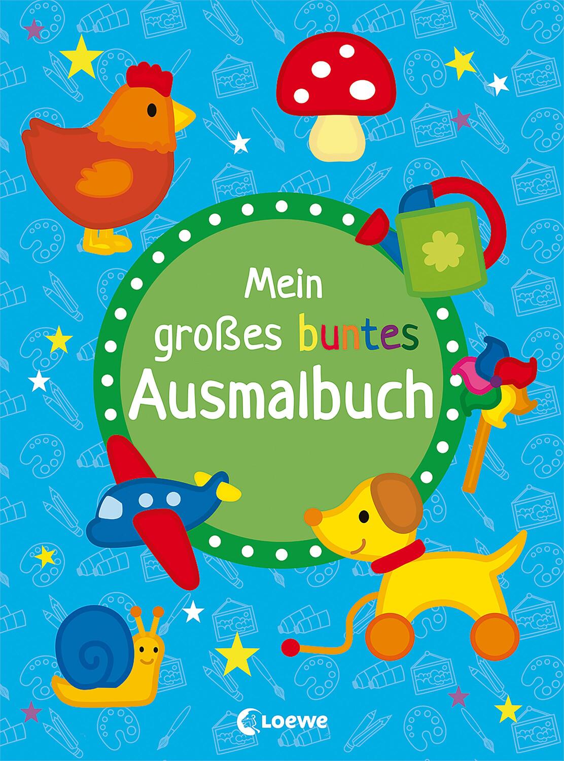 Cover: 9783743211049 | Mein großes buntes Ausmalbuch (Hund) | Taschenbuch | Deutsch | 2021