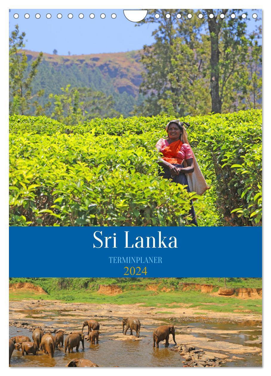 Cover: 9783675425828 | Sri Lanka - Terminplaner (Wandkalender 2024 DIN A4 hoch), CALVENDO...
