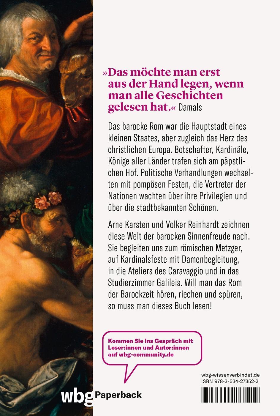 Rückseite: 9783534273522 | Kardinäle, Künstler, Kurtisanen | Arne Karsten (u. a.) | Taschenbuch