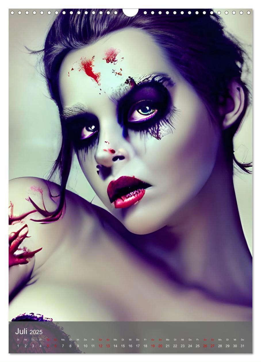 Bild: 9783435895083 | Zombie-Frauen - Blutige und faulende Horrorschönheiten...