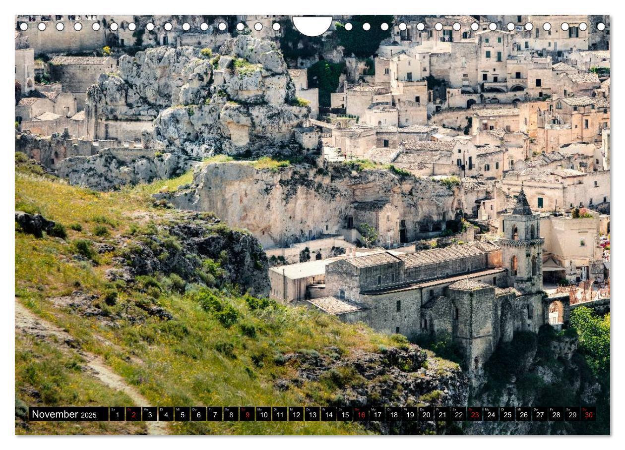 Bild: 9783435466702 | Matera (Wandkalender 2025 DIN A4 quer), CALVENDO Monatskalender | 2025