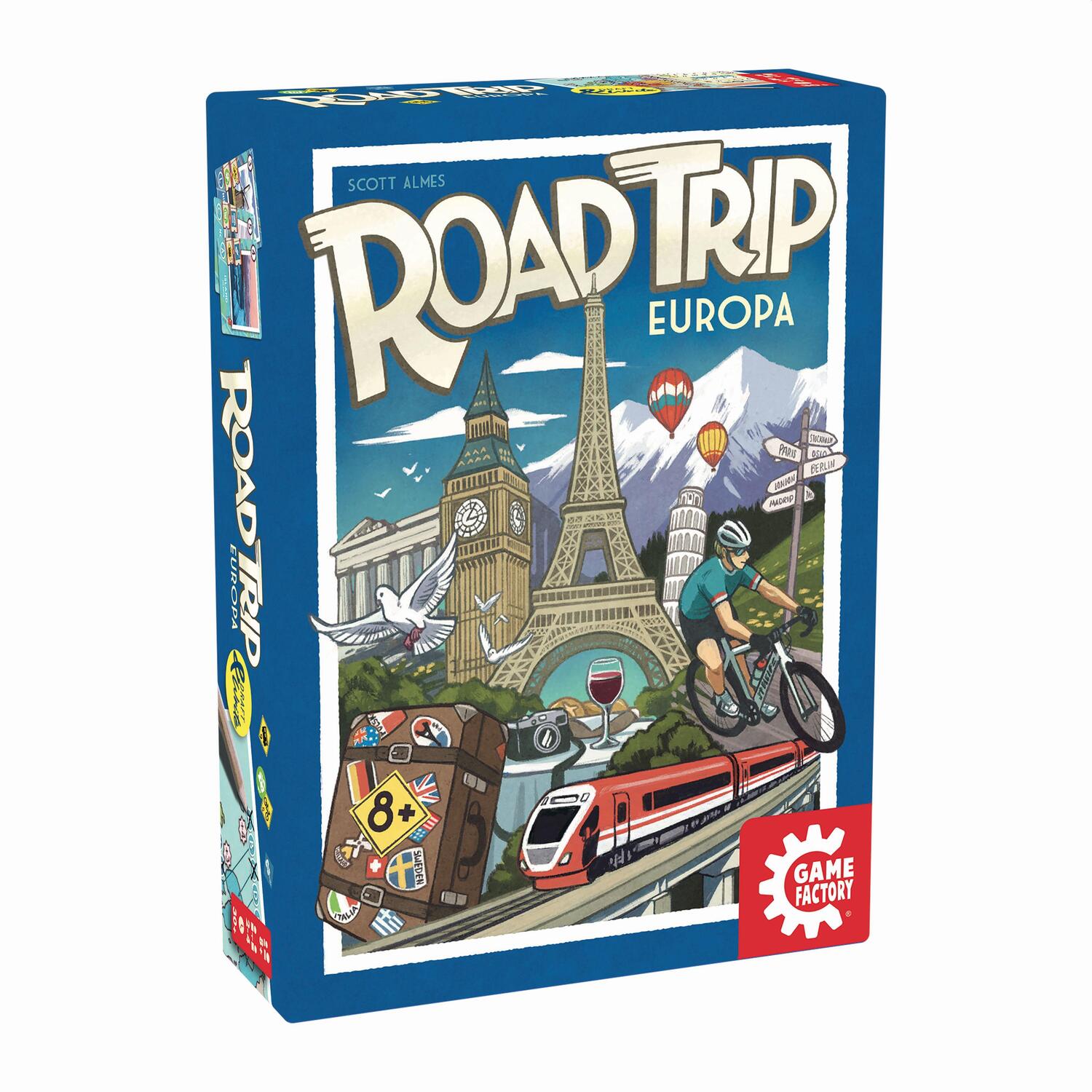Cover: 7640142762928 | GAMEFACTORY - Road Trip Europa | Gamefactory | Spiel | Deutsch | 2022