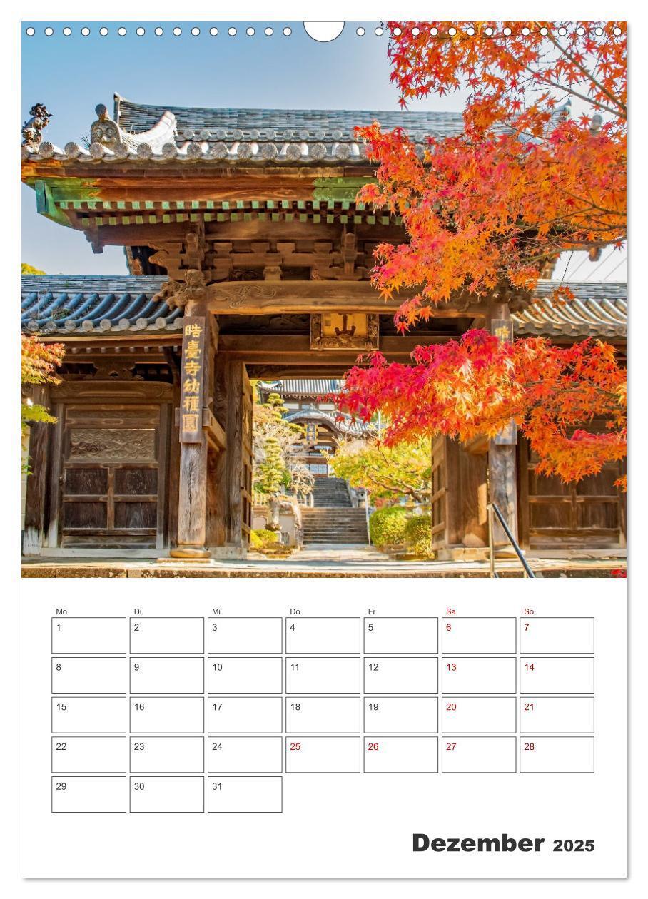 Bild: 9783435696529 | Schreine und Tempel - Heiligtümern in Japan (Wandkalender 2025 DIN...