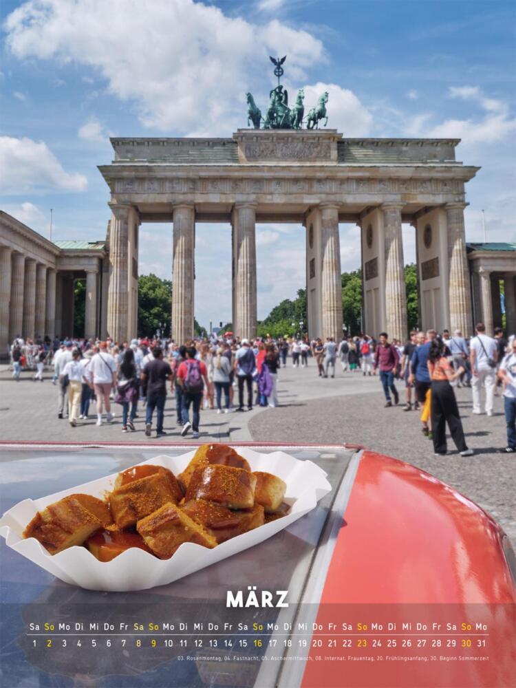 Bild: 9783830321330 | Der Currywurst-Kalender 2025 | Kalender | 28 S. | Deutsch | 2025