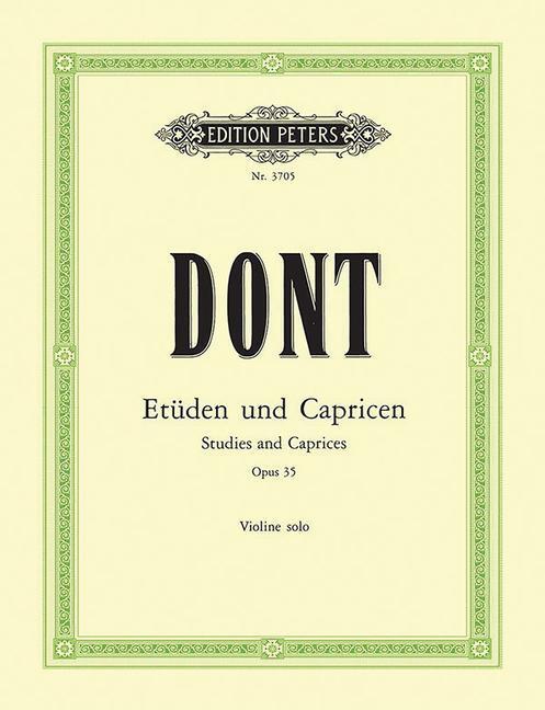 Cover: 9790014017835 | 24 Etudes and Caprices Op. 35 for Violin | Taschenbuch | Buch | 2022