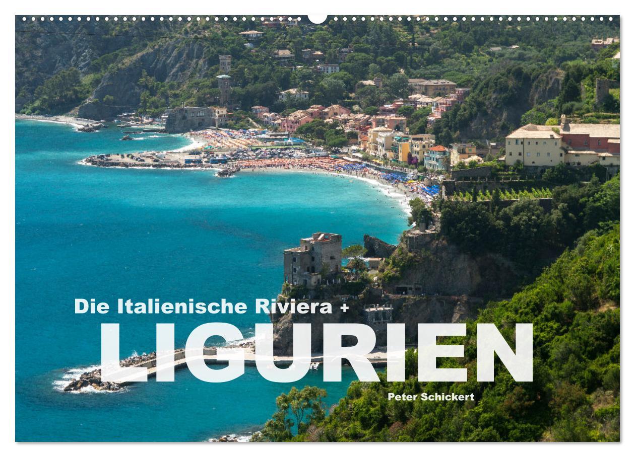 Cover: 9783383840579 | Die Italienische Riviera - Ligurien (Wandkalender 2025 DIN A2...