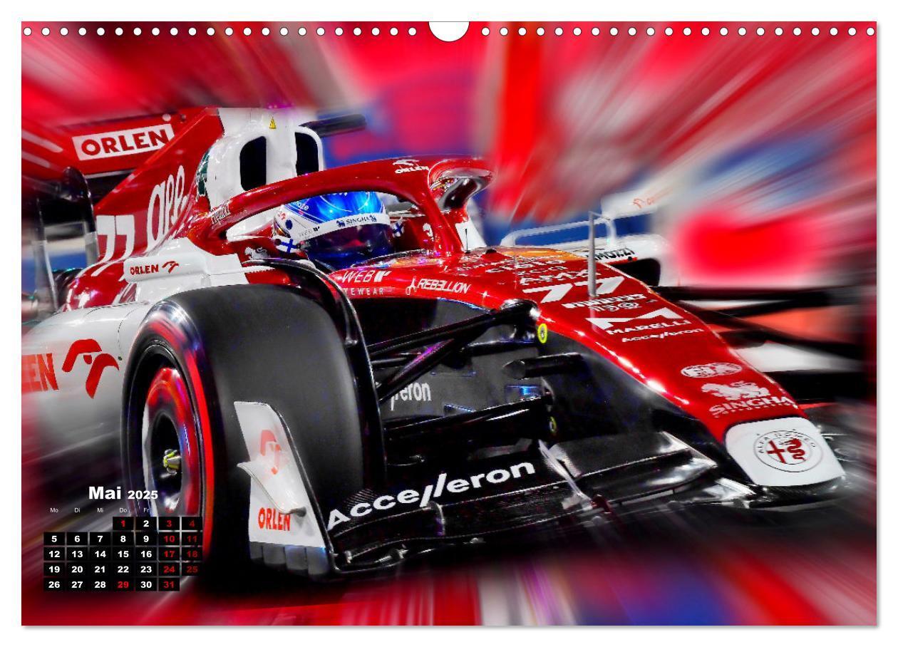 Bild: 9783435000821 | Leidenschaft Formel 1 (Wandkalender 2025 DIN A3 quer), CALVENDO...