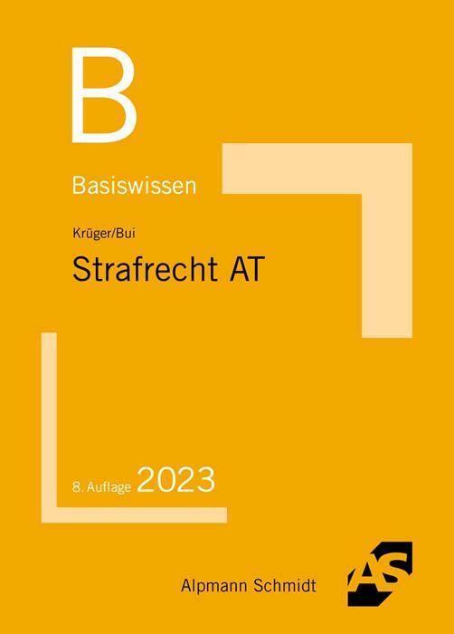 Cover: 9783867528818 | Basiswissen Strafrecht Allgemeiner Teil | Rolf Krüger | Taschenbuch