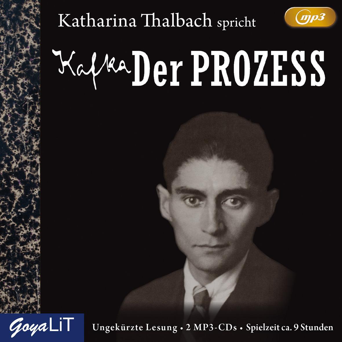 Cover: 9783833738173 | Der Prozess | ungekürzte Lesung | Franz Kafka | MP3 | 2 | Deutsch