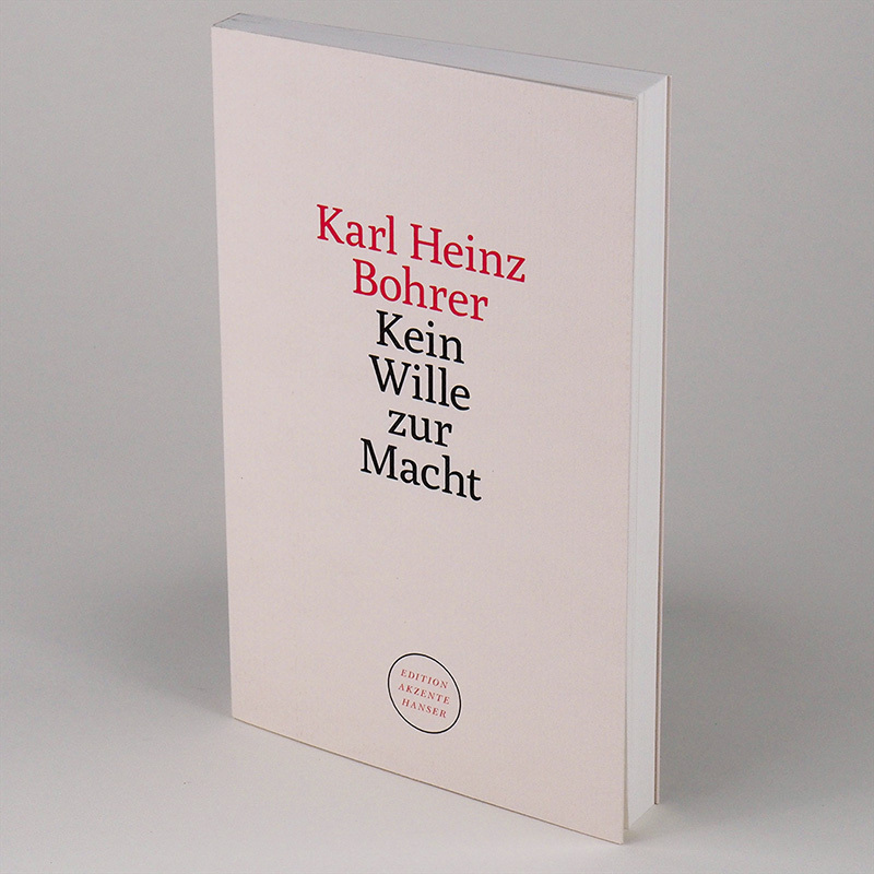 Bild: 9783446264618 | Kein Wille zur Macht | Karl Heinz Bohrer | Taschenbuch | 176 S. | 2020