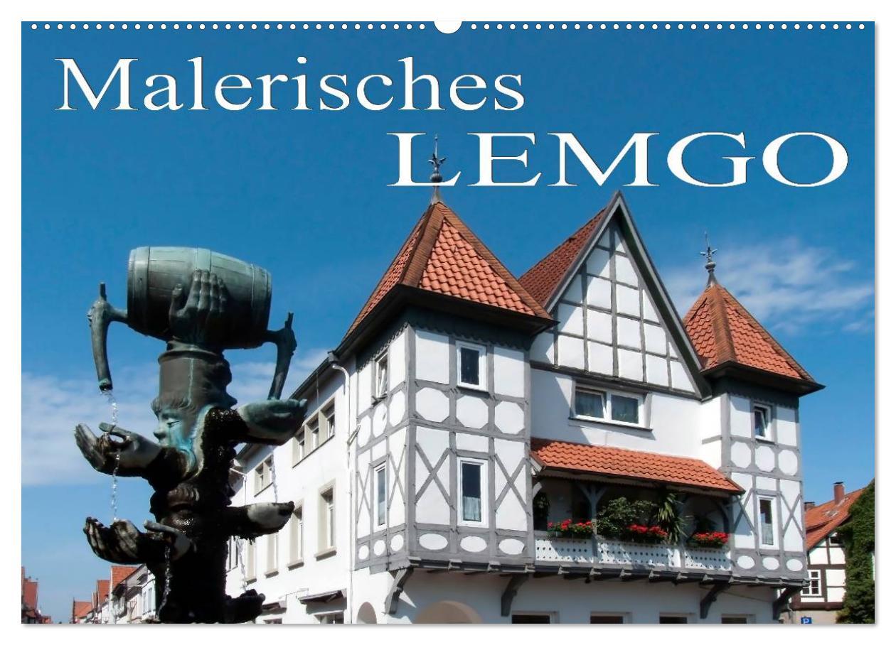 Cover: 9783435728640 | Malerisches Lemgo (Wandkalender 2025 DIN A2 quer), CALVENDO...