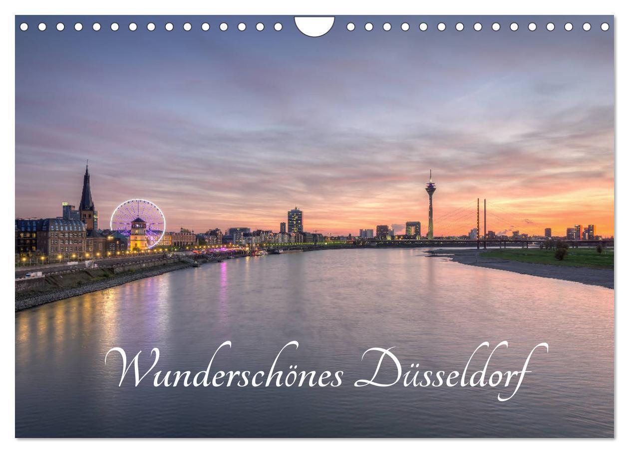 Cover: 9783675534124 | Wunderschönes Düsseldorf (Wandkalender 2024 DIN A4 quer), CALVENDO...