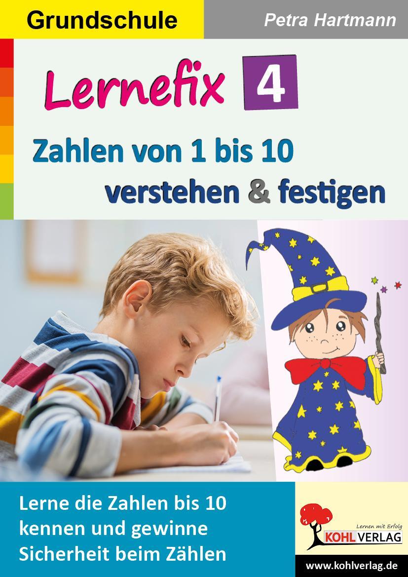 Cover: 9783985581078 | Lernefix / Band 4: Zahlen von 1 bis 10 verstehen & festigen | Hartmann