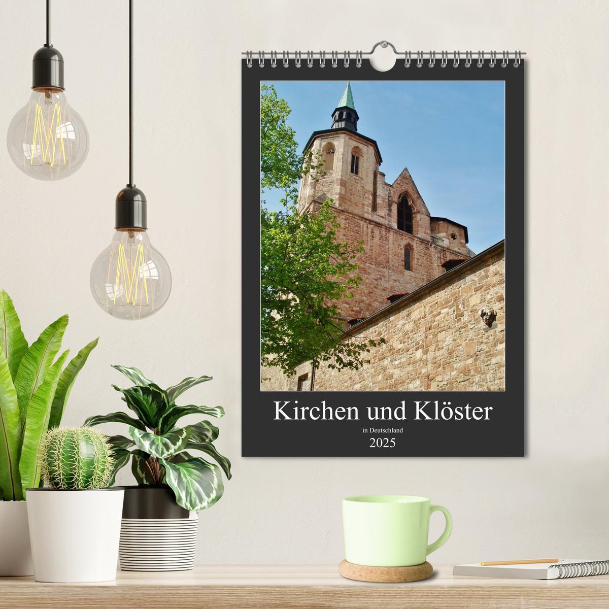 Bild: 9783457048863 | Kirchen und Klöster in Deutschland (Wandkalender 2025 DIN A4 hoch),...