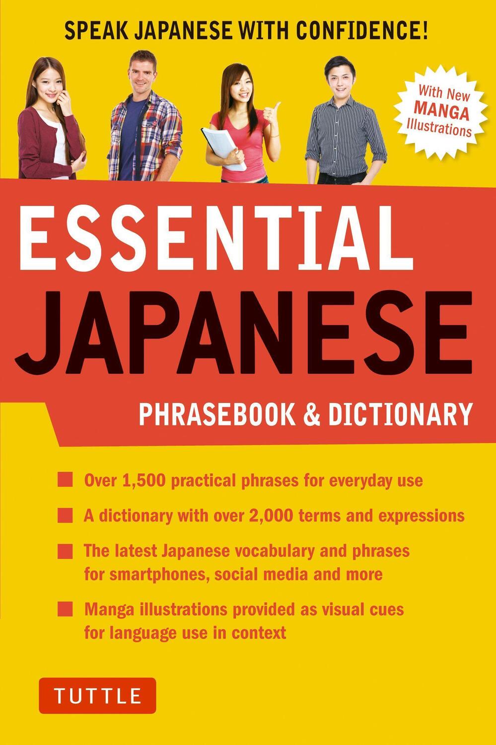 Cover: 9784805314449 | Essential Japanese Phrasebook & Dictionary | Tuttle Publishing | Buch
