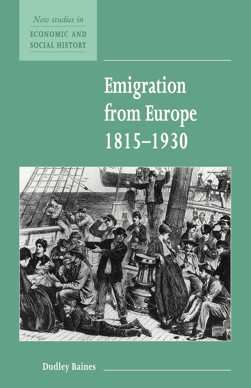 Cover: 9780521557832 | Emigration from Europe 1815 1930 | Dudley Baines | Taschenbuch | 2009