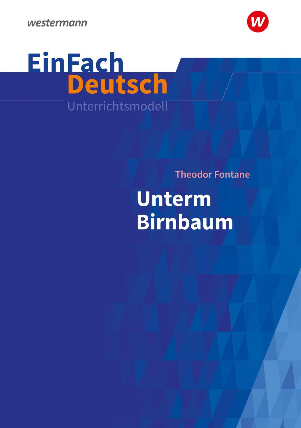 Cover: 9783141080001 | Unterm Birnbaum: EinFach Deutsch Unterrichtsmodelle | Klassen 9 - 10