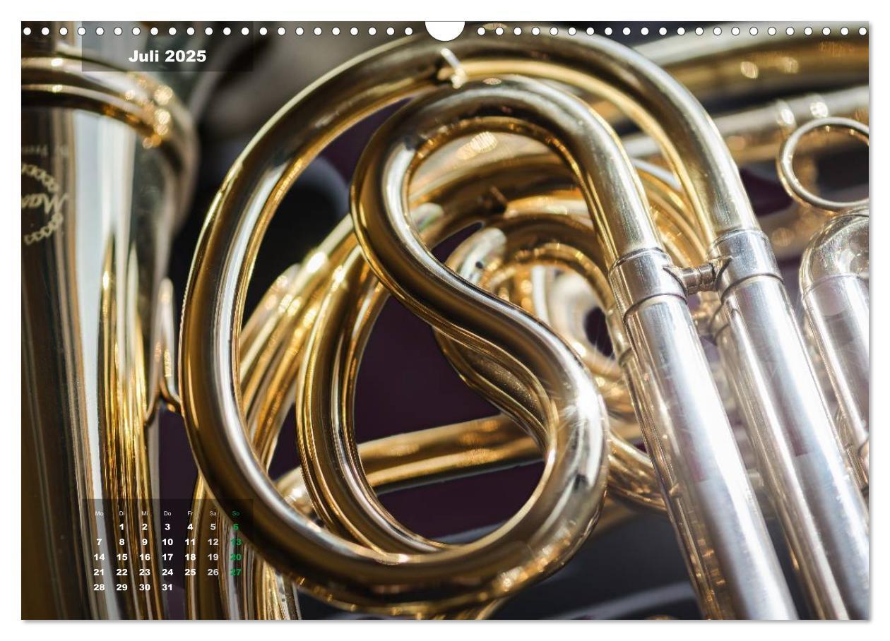 Bild: 9783435714339 | Das Horn, ein herrliches Instrument (Wandkalender 2025 DIN A3...